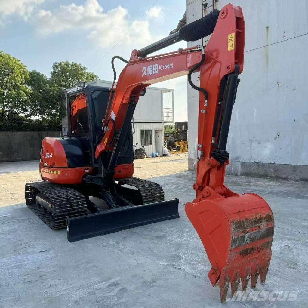 Kubota U 50 Mini ekskavatörler, 7 tona dek