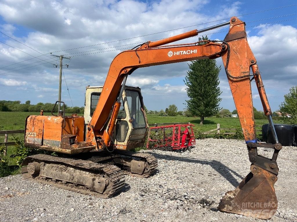 Hitachi Ex60-1 Mini ekskavatörler, 7 tona dek