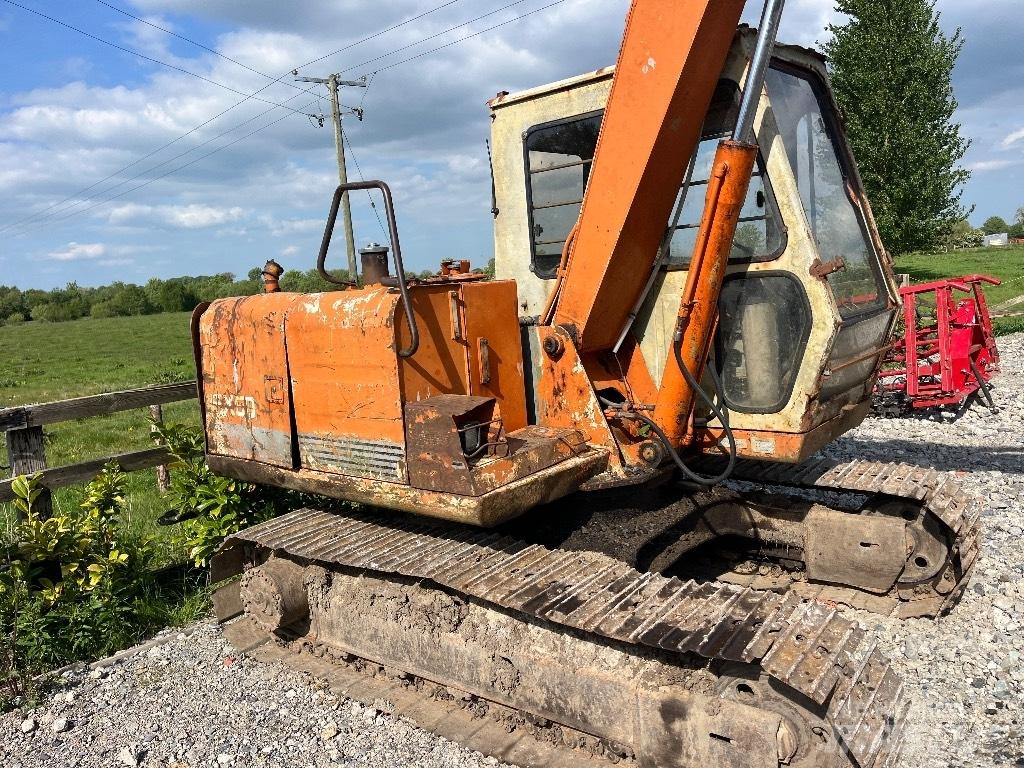 Hitachi Ex60-1 Mini ekskavatörler, 7 tona dek