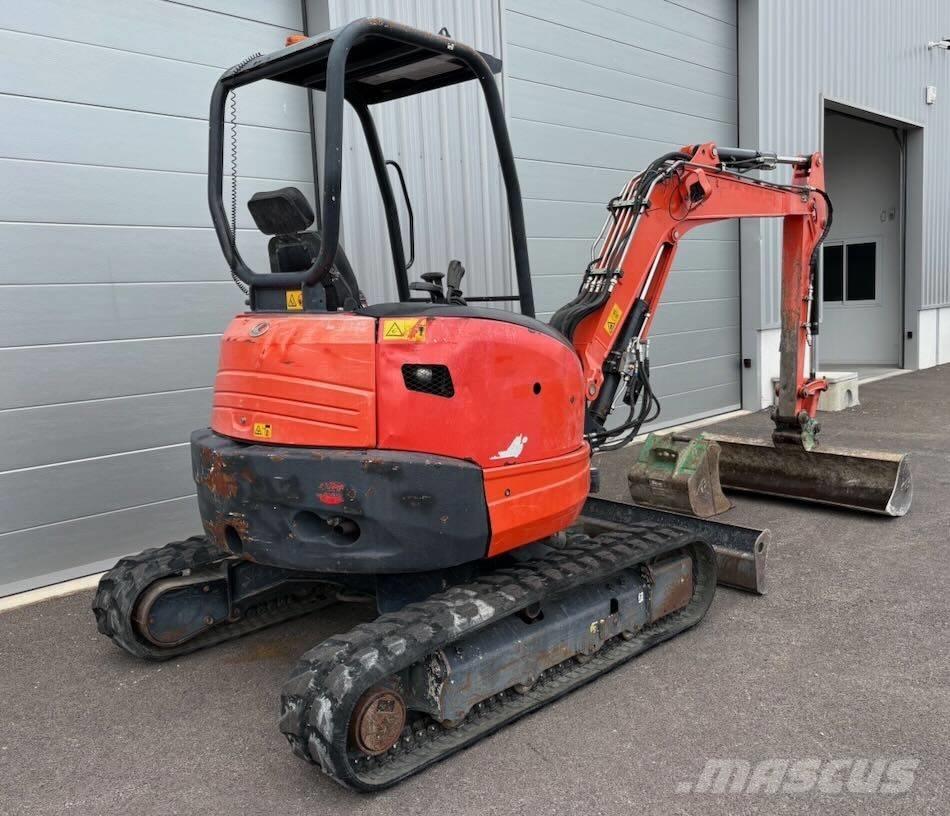 Kubota U 35-3 Mini ekskavatörler, 7 tona dek