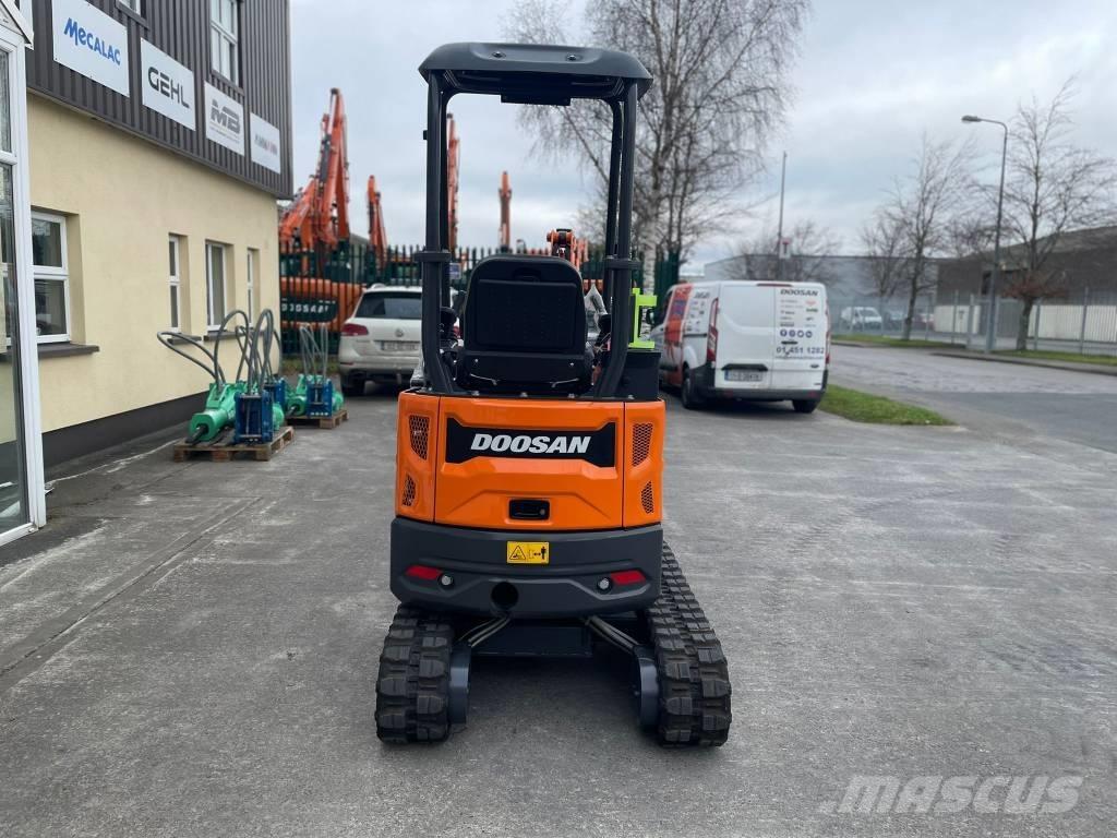 Develon DX 20 Z-7 Mini ekskavatörler, 7 tona dek