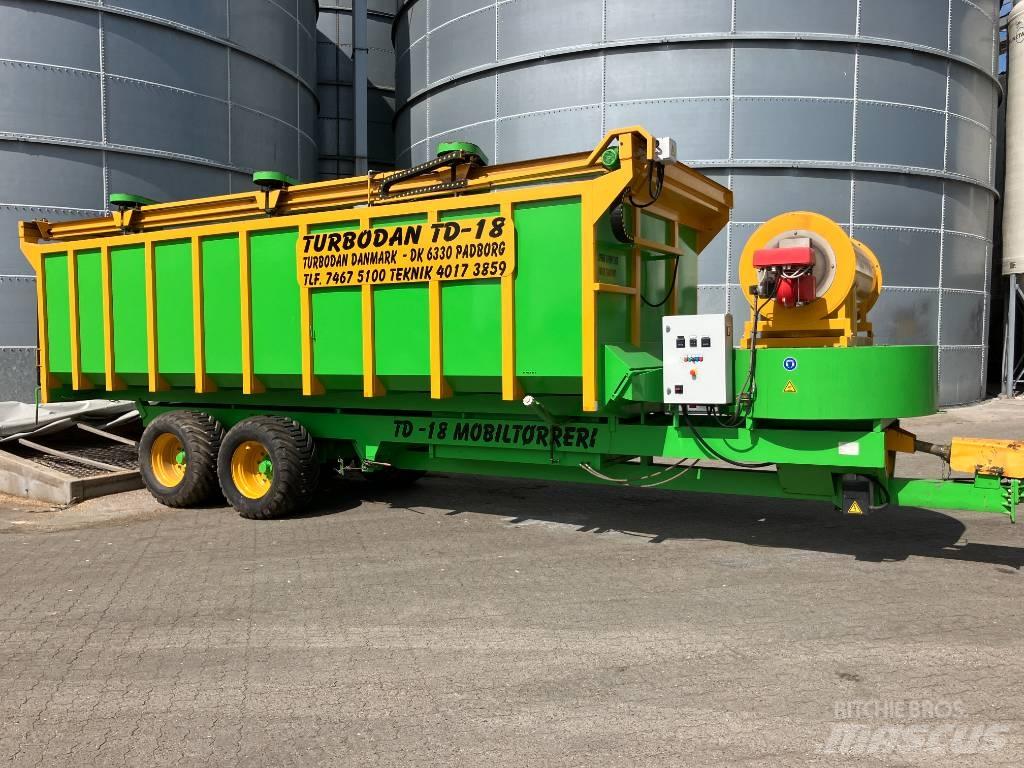  turbodan TD - 18 Tahıl kurutucular