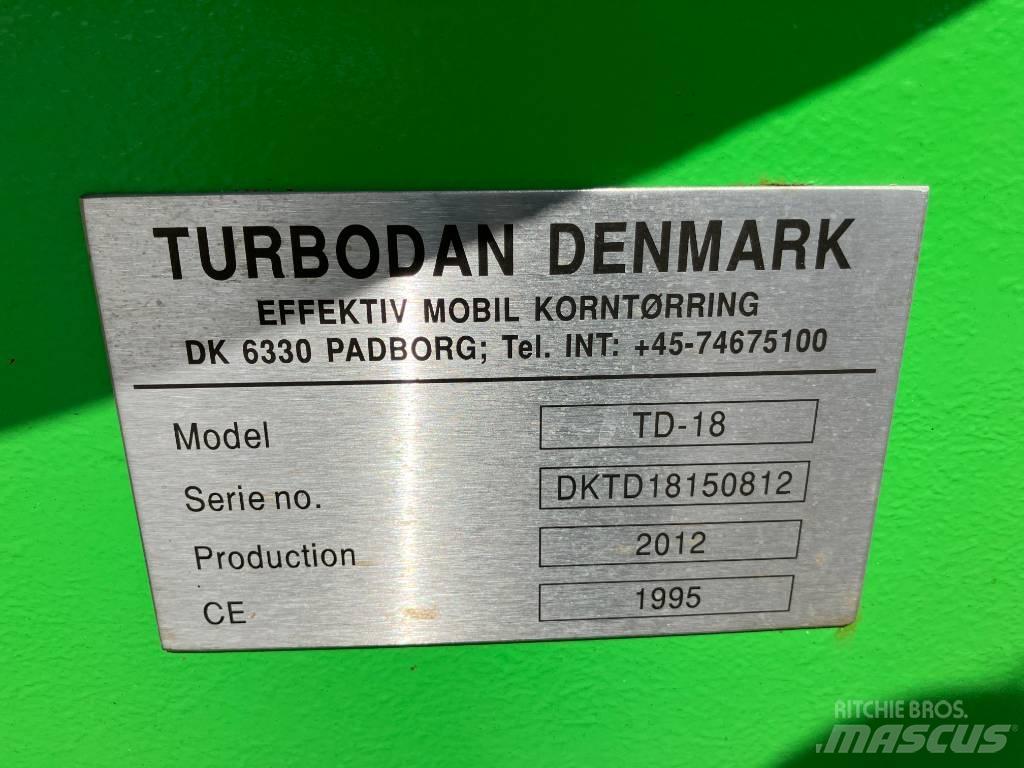  turbodan TD - 18 Tahıl kurutucular