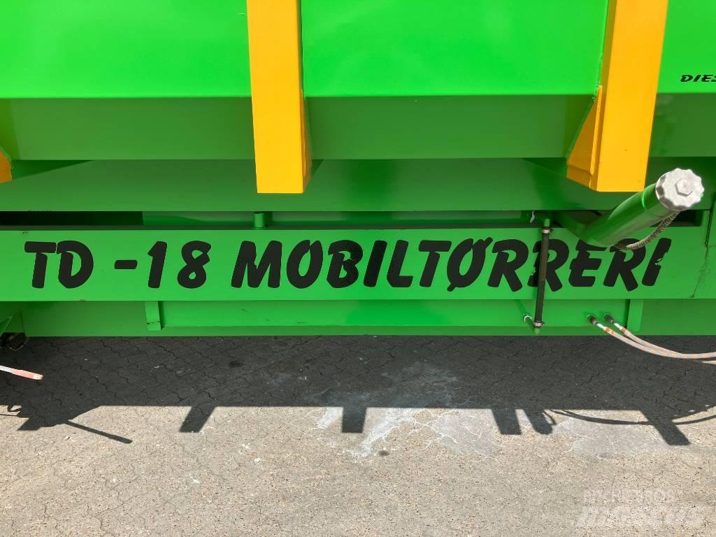  turbodan TD - 18 Tahıl kurutucular