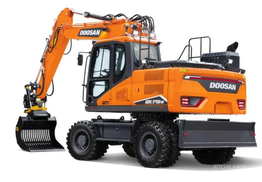 Develon DX170W-7 Lastik tekerli ekskavatörler