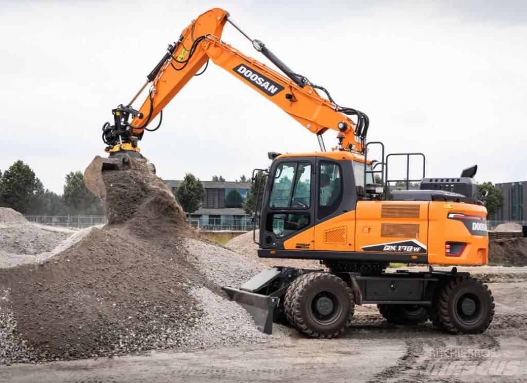 Develon DX170W-7 Lastik tekerli ekskavatörler