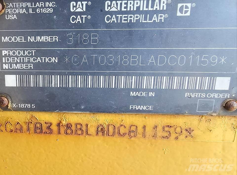 CAT 318 B L Paletli ekskavatörler