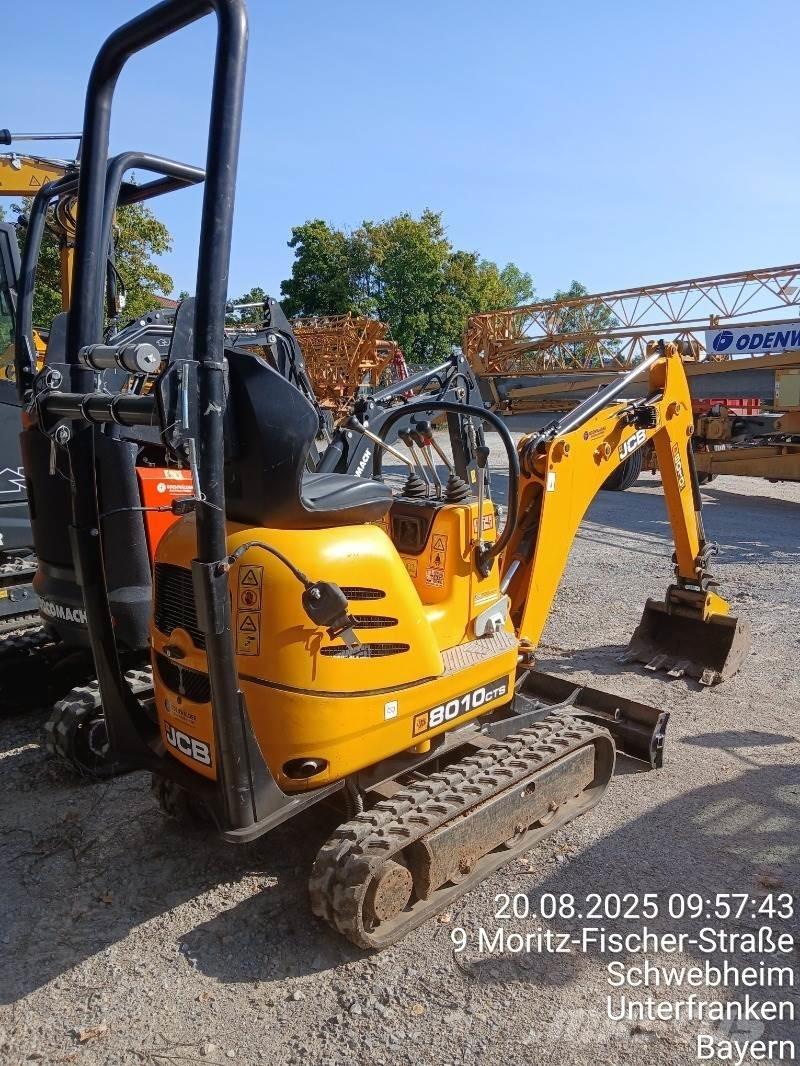 JCB 8010CTS Mini ekskavatörler, 7 tona dek