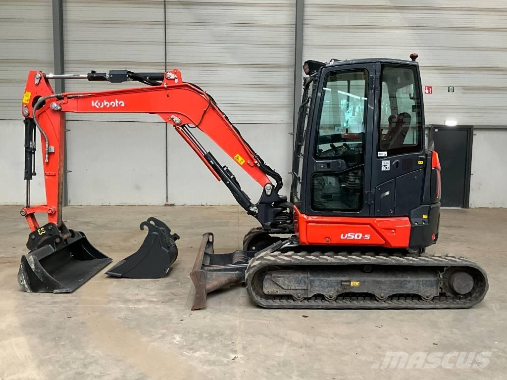 Kubota U 50-5 Mini ekskavatörler, 7 tona dek