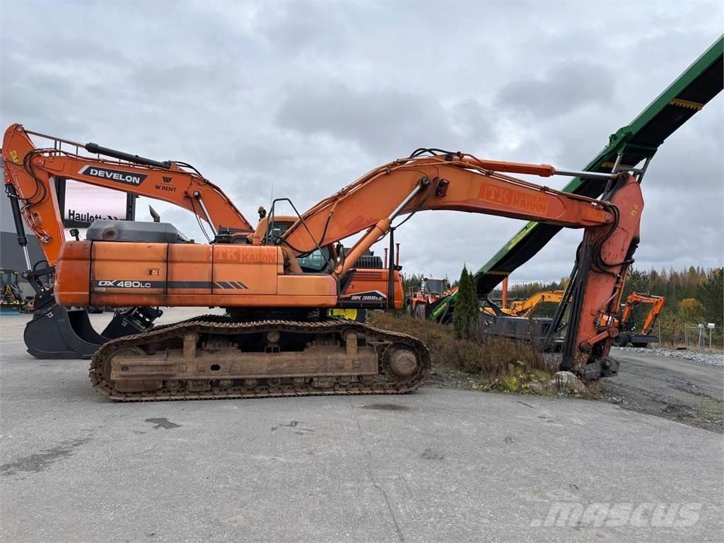 Doosan DX480LC Paletli ekskavatörler