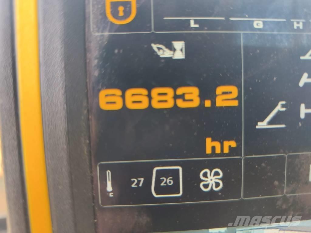 JCB JS 145 W Lastik tekerli ekskavatörler