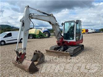 Takeuchi TB 250 Mini ekskavatörler, 7 tona dek