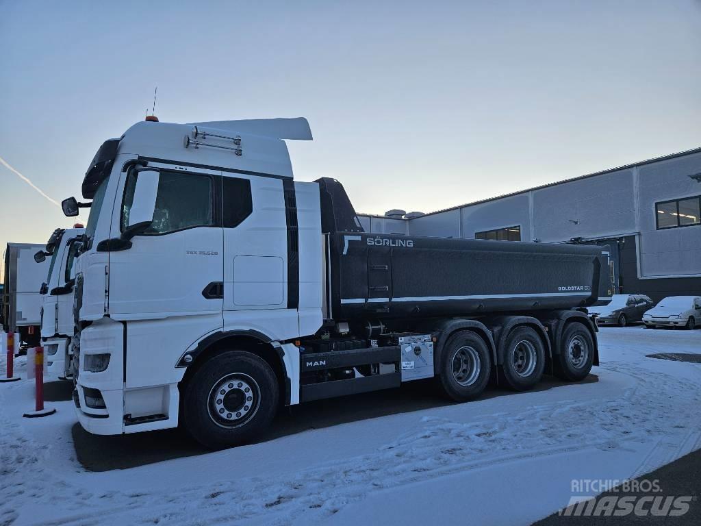 MAN TGX 35.510 8x4-4 Damperli kamyonlar