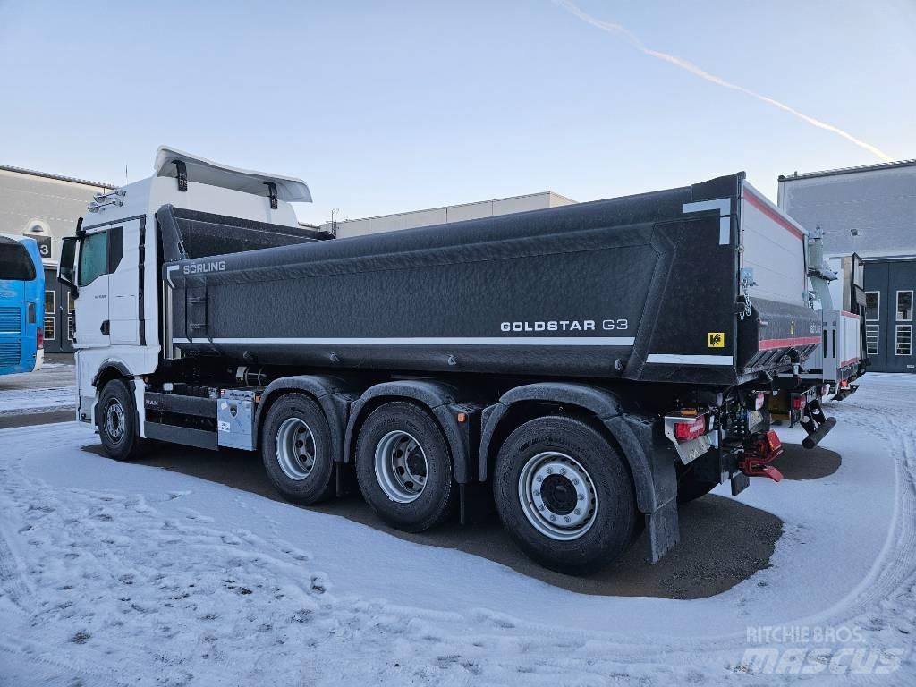 MAN TGX 35.510 8x4-4 Damperli kamyonlar