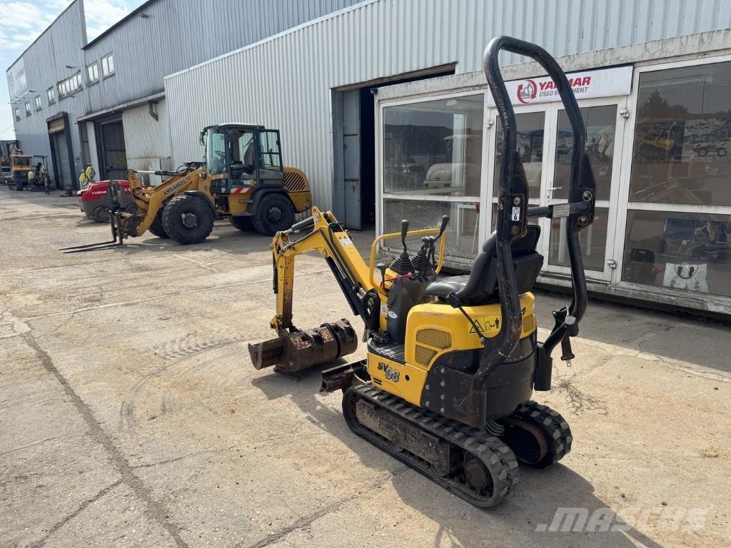 Yanmar SV08 (1D199) Mini ekskavatörler, 7 tona dek