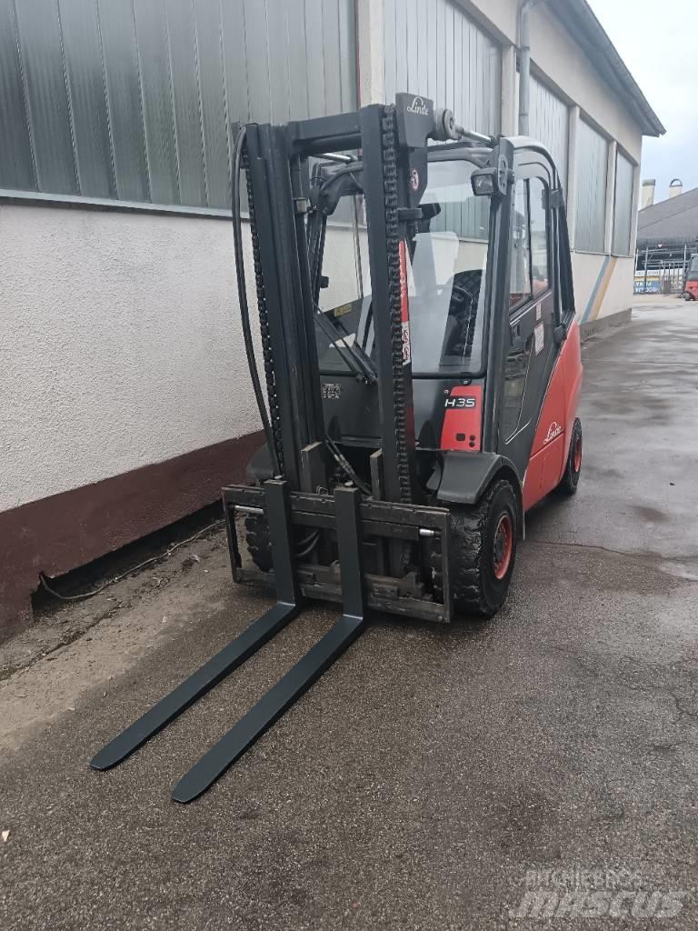 Linde H35D-393 Dizel forkliftler