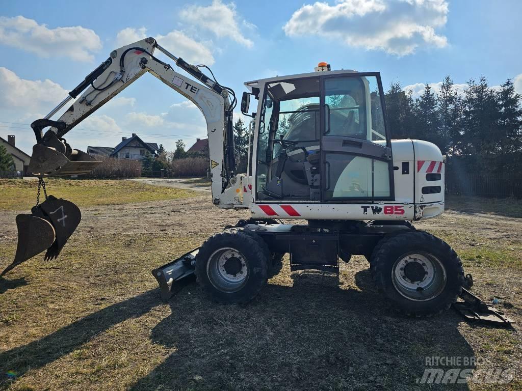 Terex TW 85 Lastik tekerli ekskavatörler