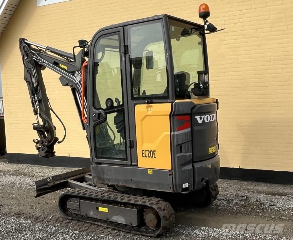 Volvo EC 20 E Mini ekskavatörler, 7 tona dek