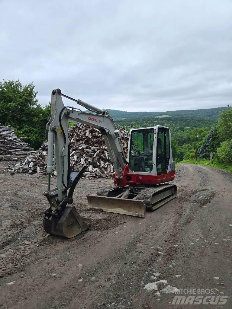 Takeuchi TB 250 Mini ekskavatörler, 7 tona dek