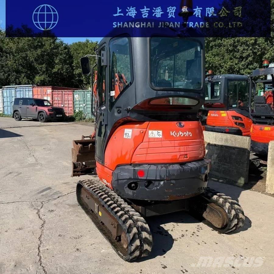 Kubota U 20 Mini ekskavatörler, 7 tona dek