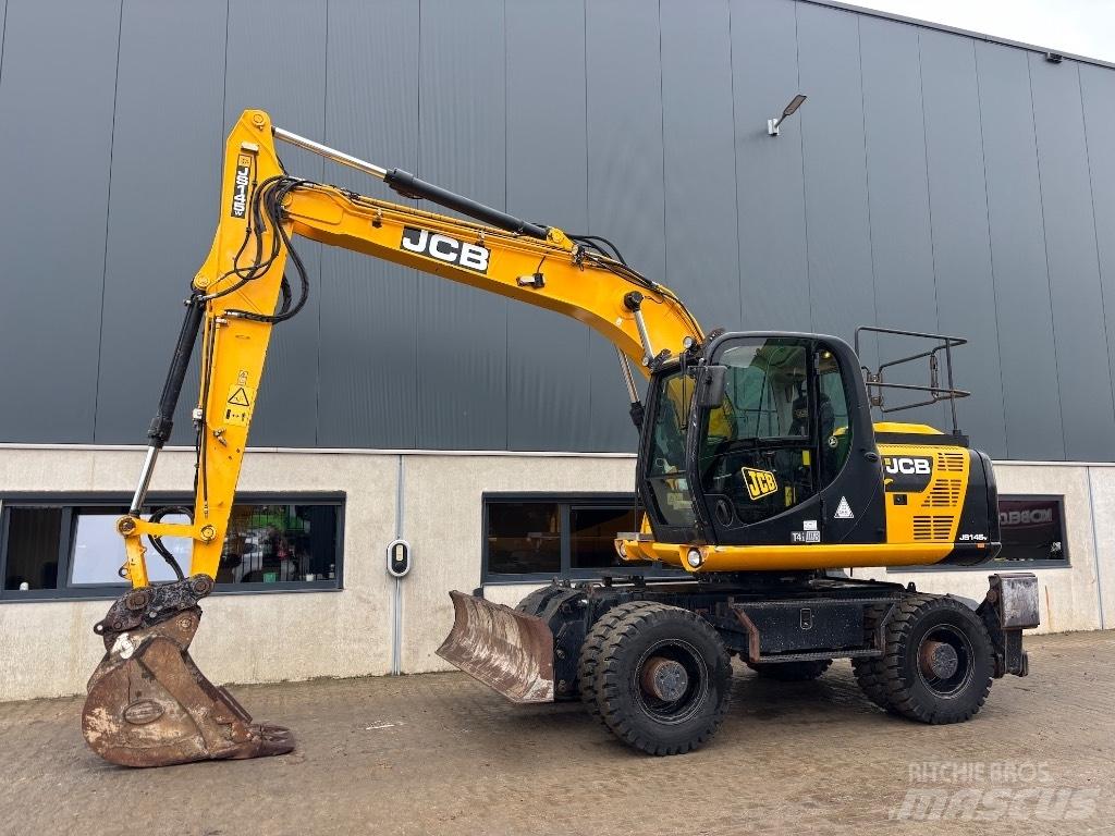 JCB JS 145 W - 160 W Lastik tekerli ekskavatörler