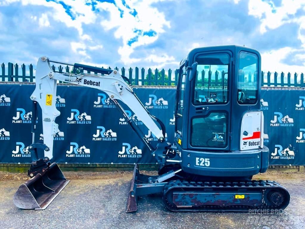 Bobcat E 25 Mini ekskavatörler, 7 tona dek