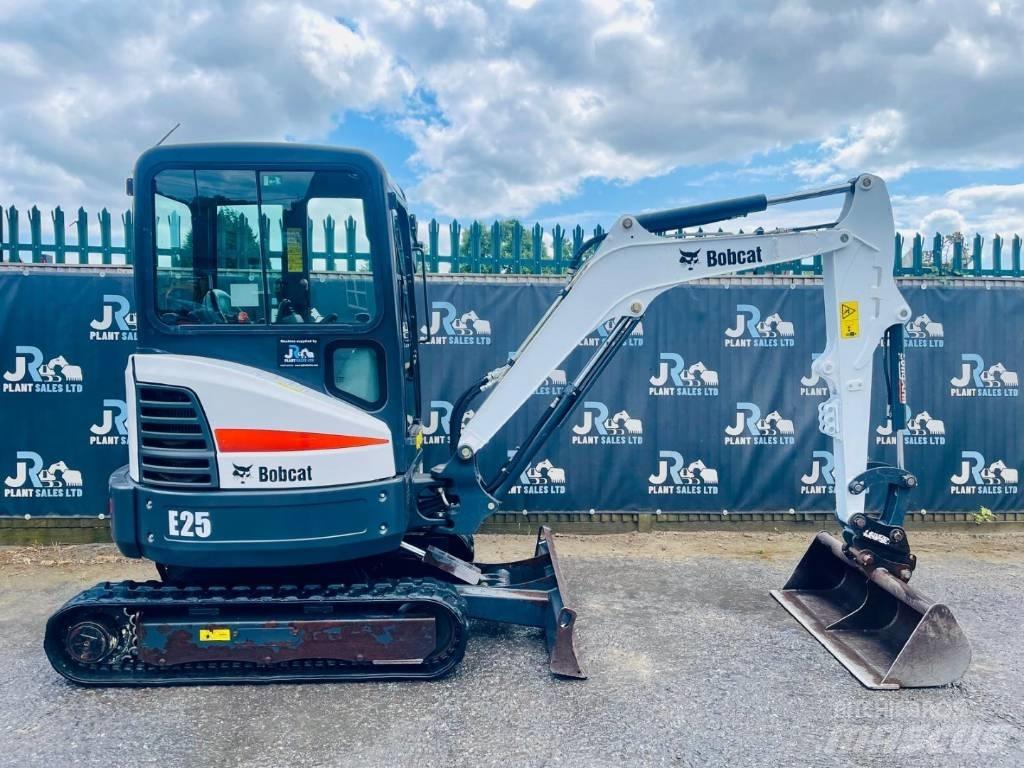 Bobcat E 25 Mini ekskavatörler, 7 tona dek