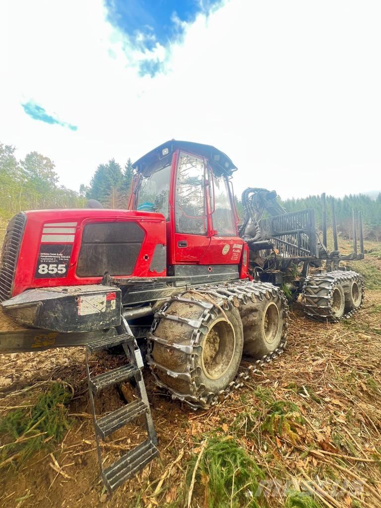 Komatsu 855 Tomruk yükleyici traktörler