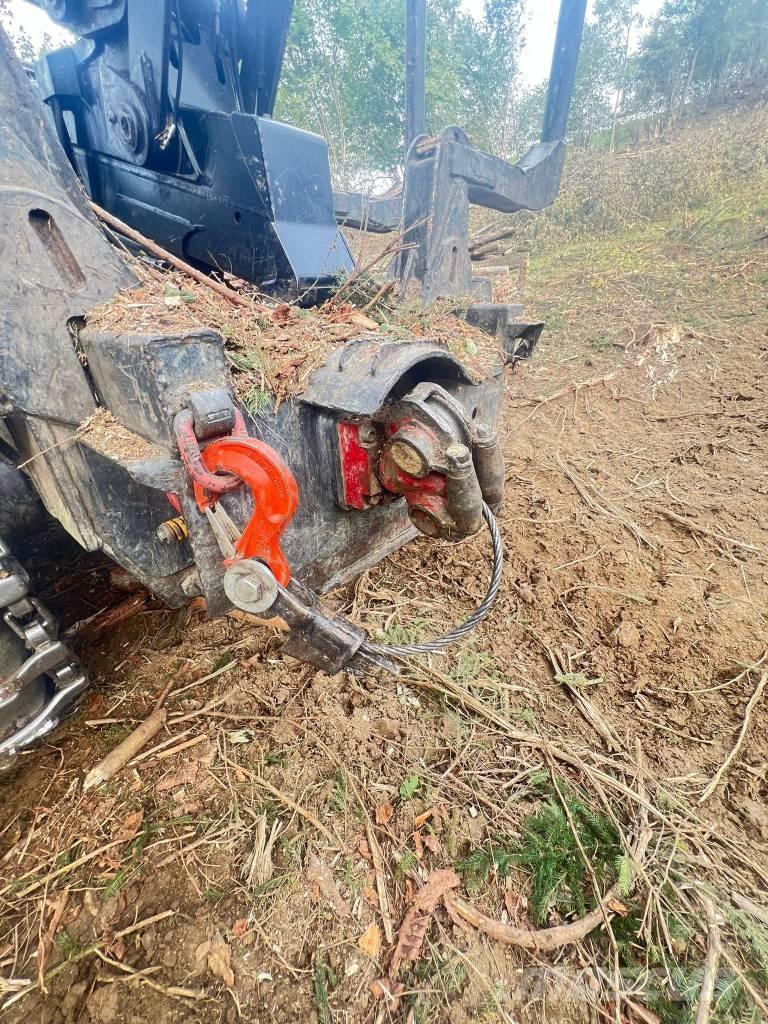 Komatsu 855 Tomruk yükleyici traktörler