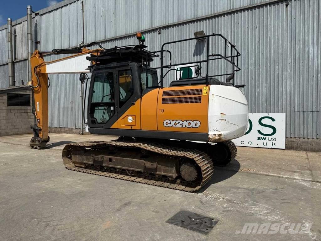 CASE CX 210 D Paletli ekskavatörler