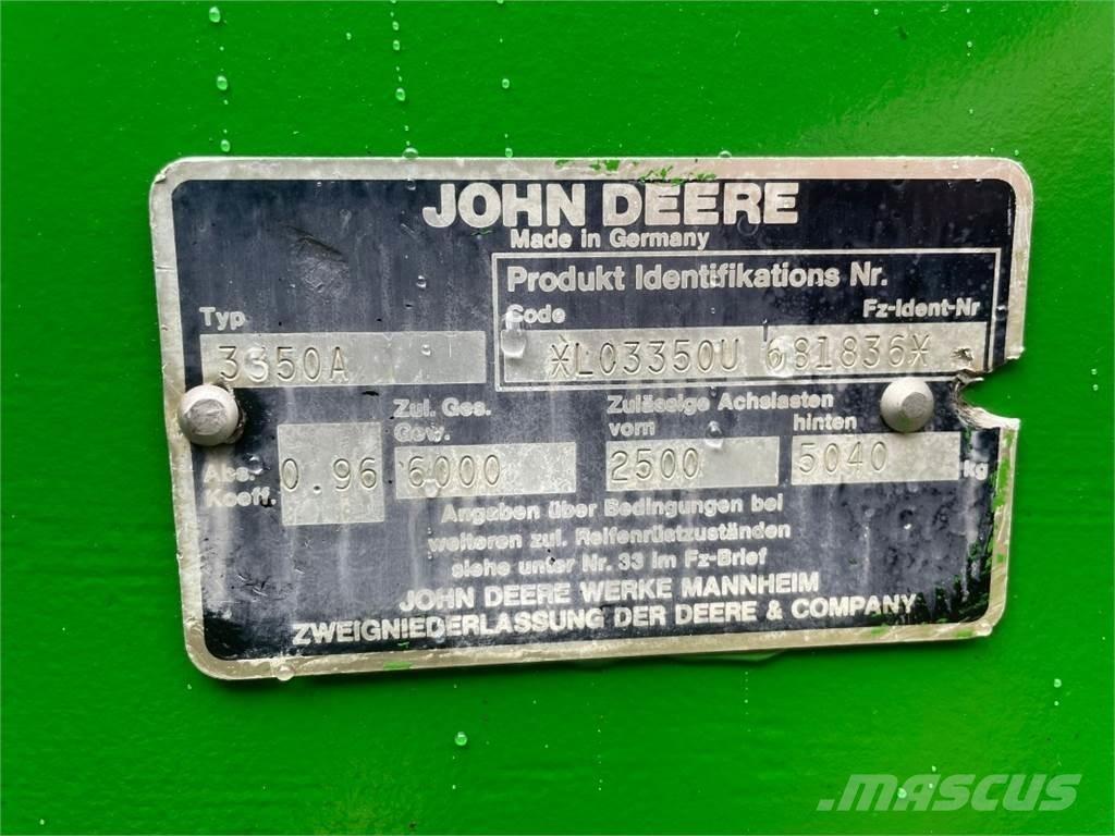 John Deere 3350 Traktörler