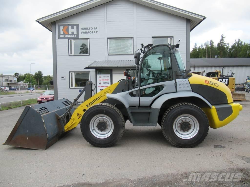 Kramer 880 2 x KAUHA Tekerlekli yükleyiciler