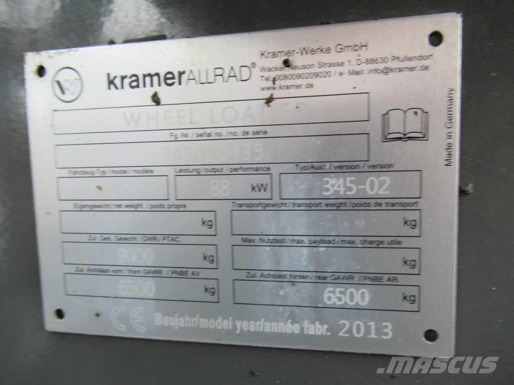 Kramer 880 2 x KAUHA Tekerlekli yükleyiciler