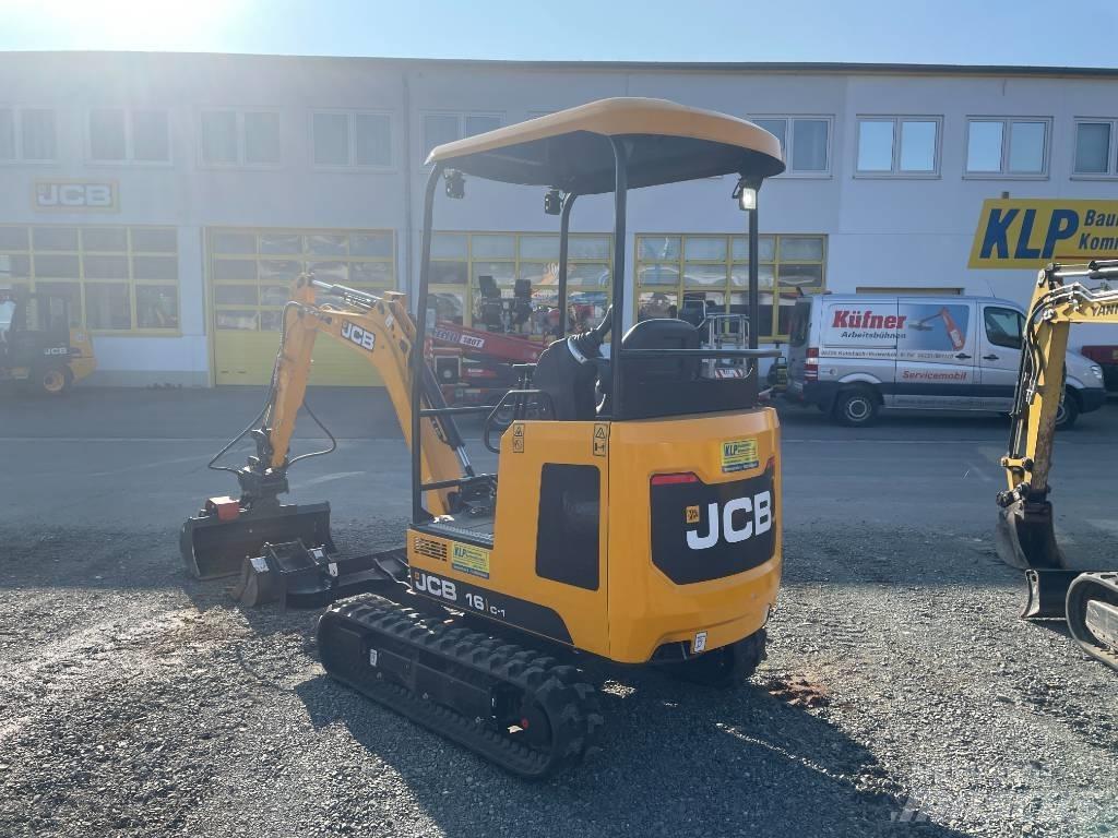 JCB 16 C-1 Mini ekskavatörler, 7 tona dek