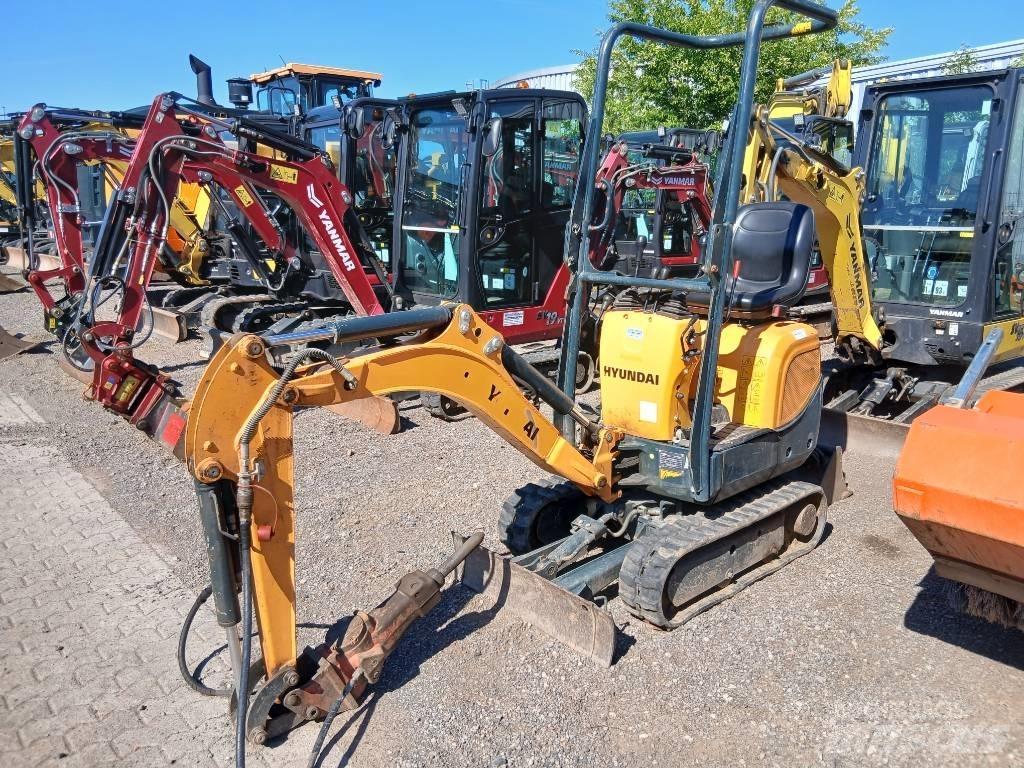 Hyundai HX 10 Mini ekskavatörler, 7 tona dek