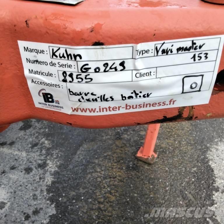 Kuhn Vari-Master 153 Döner pulluklar