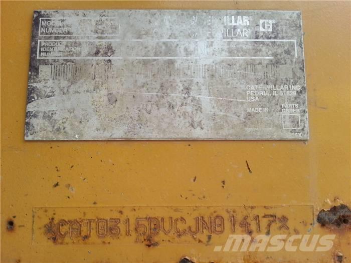 CAT 315 D Paletli ekskavatörler