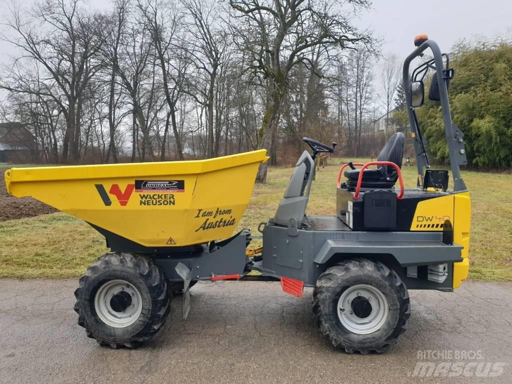 Wacker Neuson DW 40 Belden kirma kamyonlar