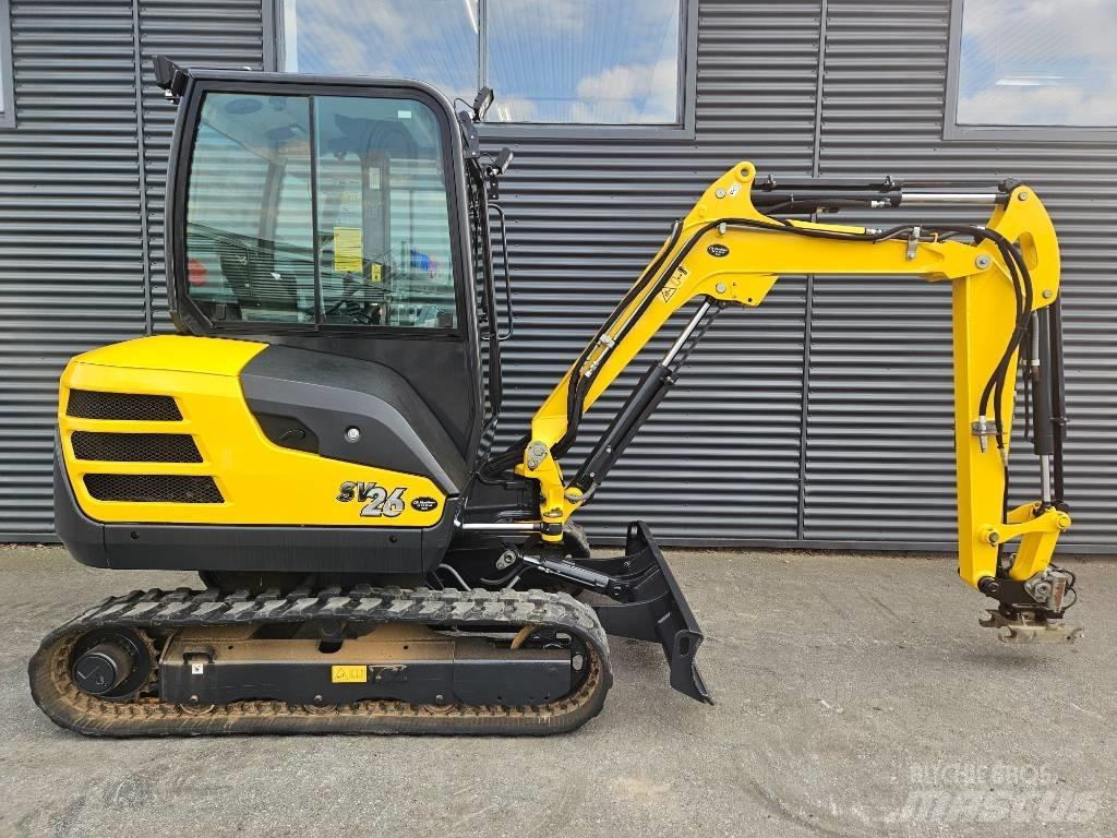 Yanmar sv26 Mini ekskavatörler, 7 tona dek
