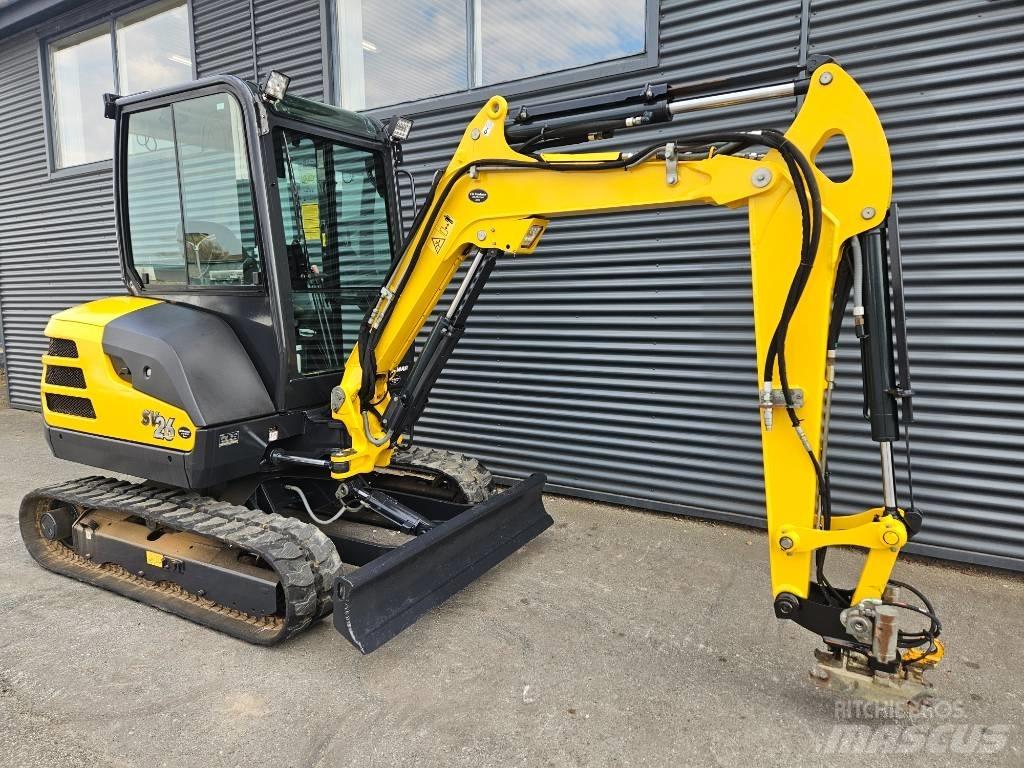 Yanmar sv26 Mini ekskavatörler, 7 tona dek