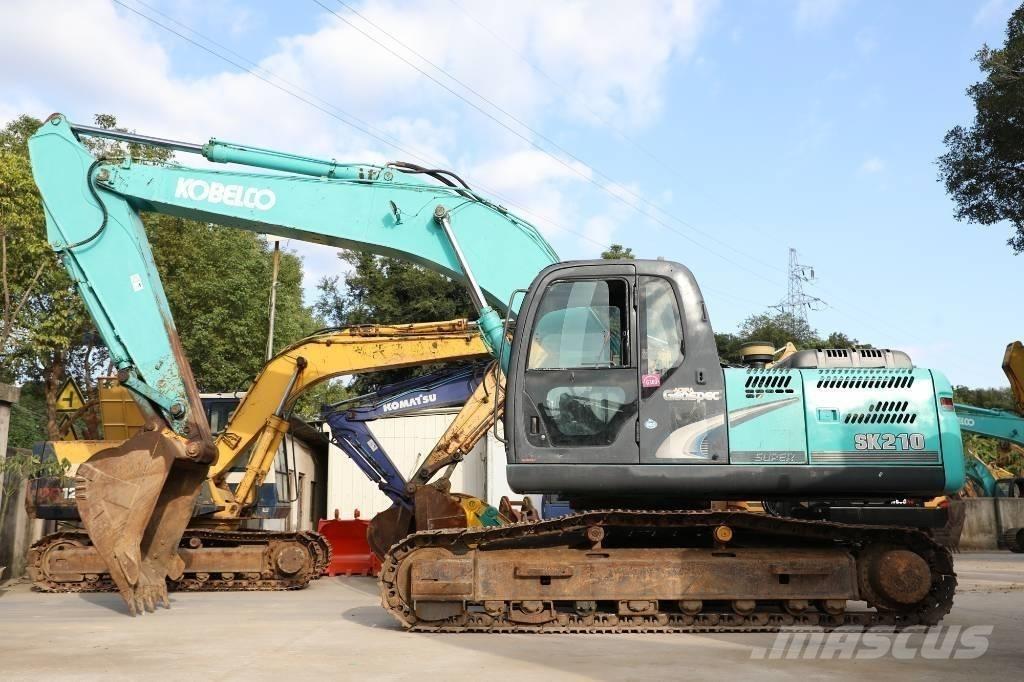 Kobelco SK 210-8 Paletli ekskavatörler