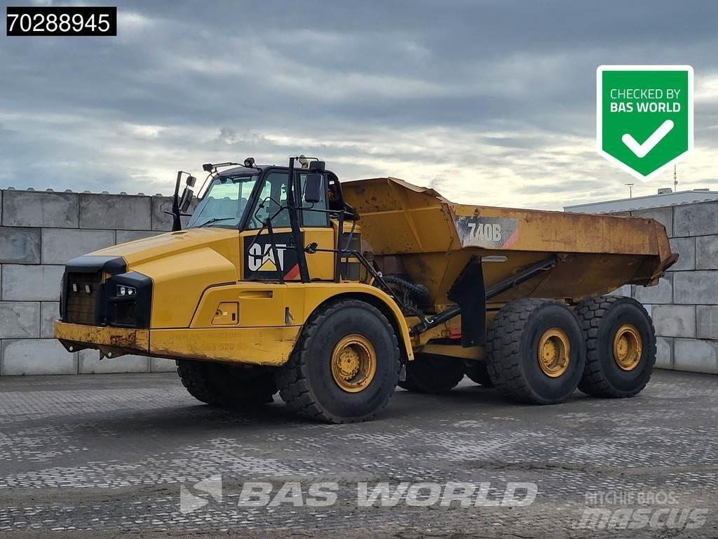 CAT 740 B Belden kirma kaya kamyonu