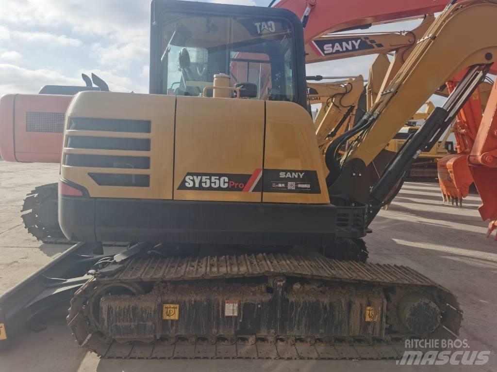 Sany SY 55 Mini ekskavatörler, 7 tona dek