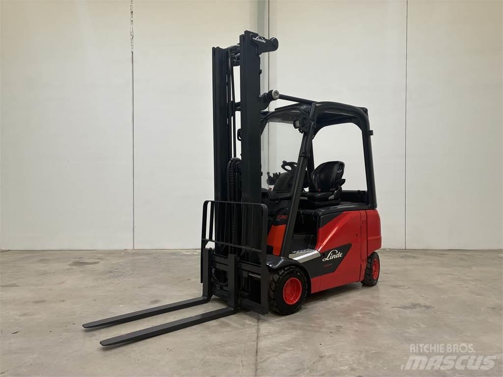 Linde E20PH 02 Elektrikli forkliftler