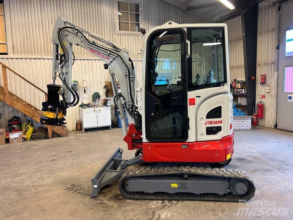 Takeuchi TB325 Mini ekskavatörler, 7 tona dek