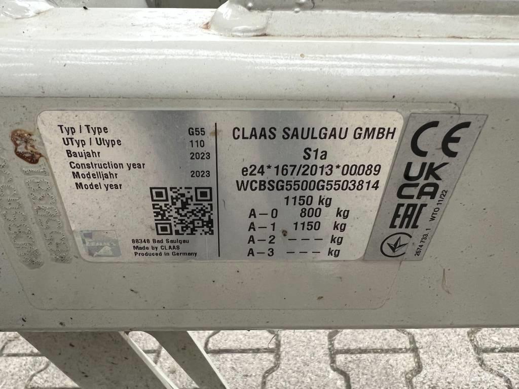 CLAAS Volto 1100 T Kombine tirmiklar