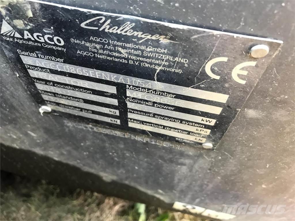 Challenger MT865E Paletli yükleyiciler