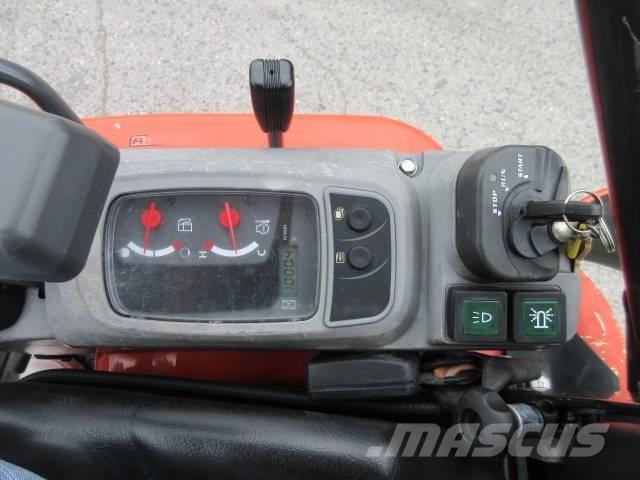 Kubota U17-3 a Mini ekskavatörler, 7 tona dek