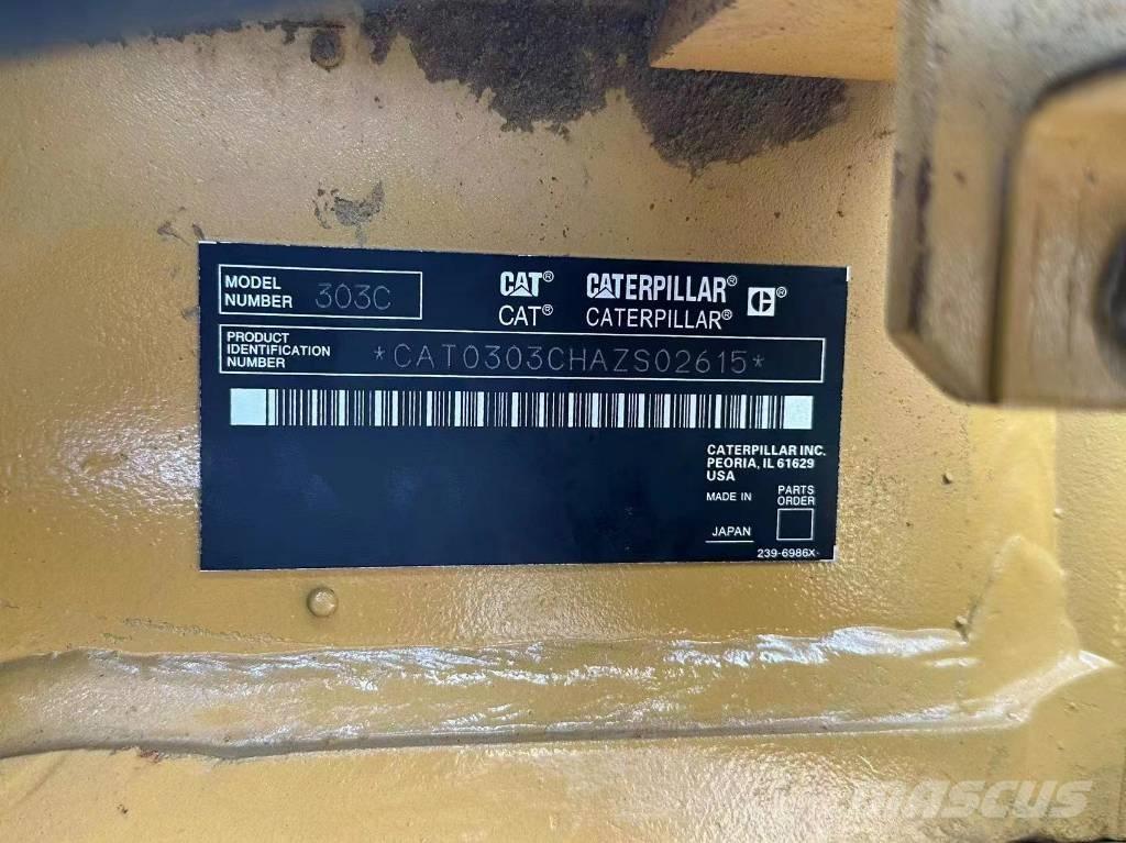 CAT 303 Paletli ekskavatörler