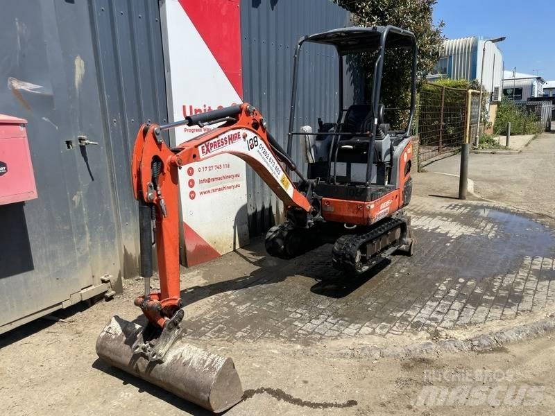 Kubota KX 015-4 Mini ekskavatörler, 7 tona dek